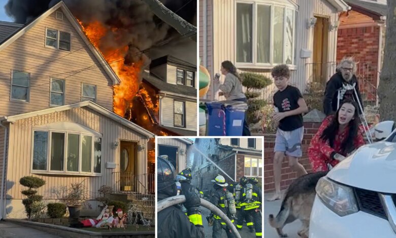 NYC family's home gutted in Christmas Day fire that spread from alley trash can