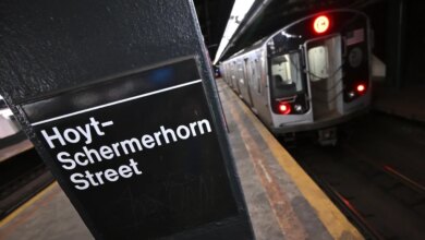 A brazen goon pummeled a female subway conductor and stole her train keys in a shocking attack at the Hoyt–Schermerhorn Streets station in downtown Brooklyn on Sunday, police said.
