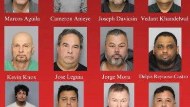 A dozen New Jersey men, including a middle school teacher and a youth program coordinator, were busted in a sweeping child sex sting.