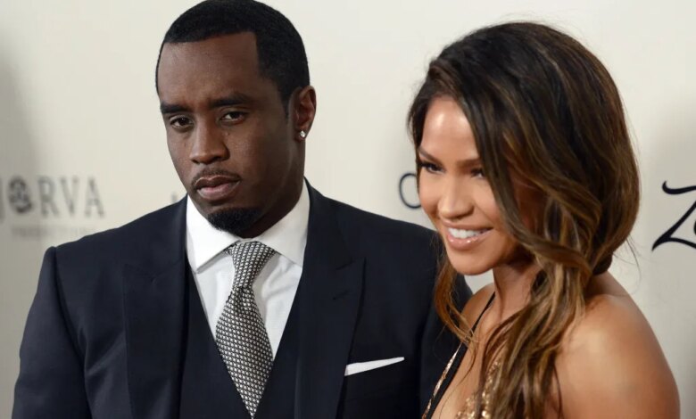 Sean P. Diddy Combs and Cassie Ventura at "The Perfect Match" premiere.
