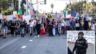 Anti-ICE agitators plan protests across SoCal a day after clashing with federal agents