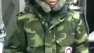 Police are searching for an unhinged suspect who slapped a stranger and sicced his dog on him in a Manhattan subway station