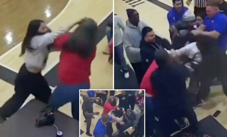 NYC parents erupt into massive brawl during Catholic youth basketball game at Staten Island