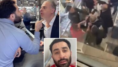 Rival NYC Diamond District jewelers get into wild caught-on-camera brawl over fraud allegations