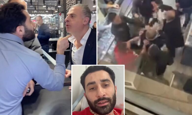 Rival NYC Diamond District jewelers get into wild caught-on-camera brawl over fraud allegations