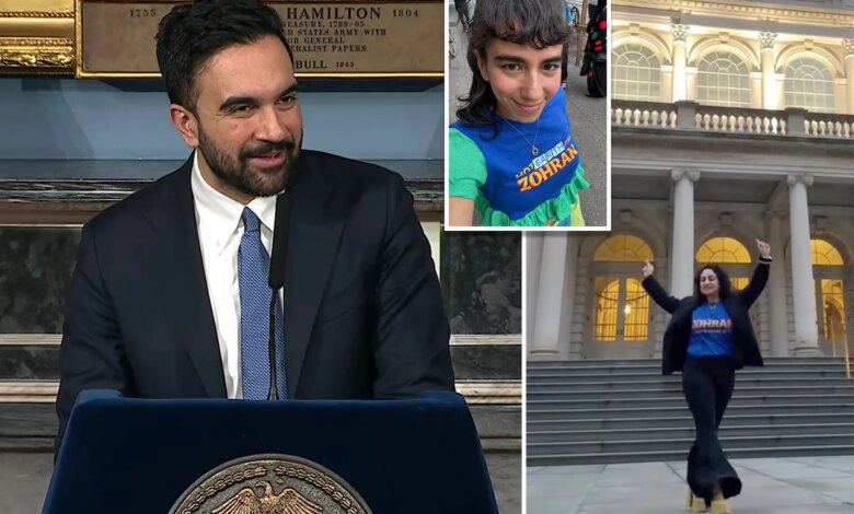 Zohran Mamdani's first City Hall press conference as mayor is with fawning influencers