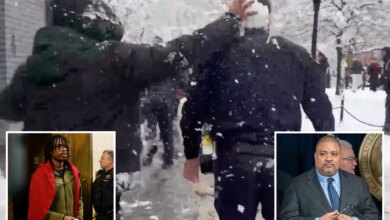 Mamdani, Bragg slammed as NYC's 'Axis of Anarchy' after downplaying snowball attack on NYPD