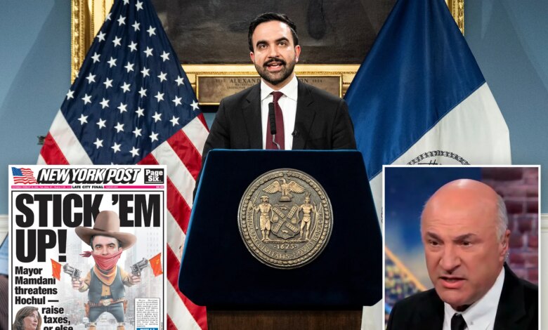 Mamdani's tax hike will land him 'Real Estate Agent of the Year' after inevitable exodus: Kevin O'Leary