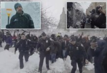 Mayor Mamdani blasted after unruly mob launch 'disgusting' snowball attack on NYPD officers: 'He set the tone'