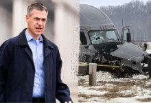 Jim Banks and Indiana crash site involving illegal alien