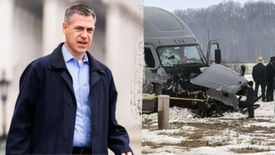 Jim Banks and Indiana crash site involving illegal alien