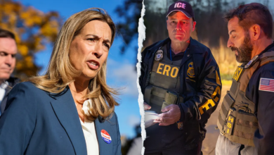 Mikie Sherrill aside from ICE agents