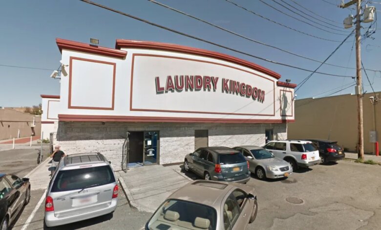 Laundry Kingdom at 138 East Main St. in Patchogue Long Island seen in a street view.