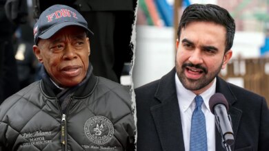 Eric Adams and Zohran Mamdani