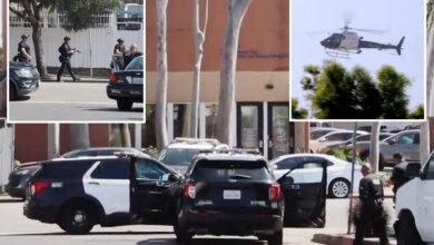 Barricaded suspect busted after police swarm Venice