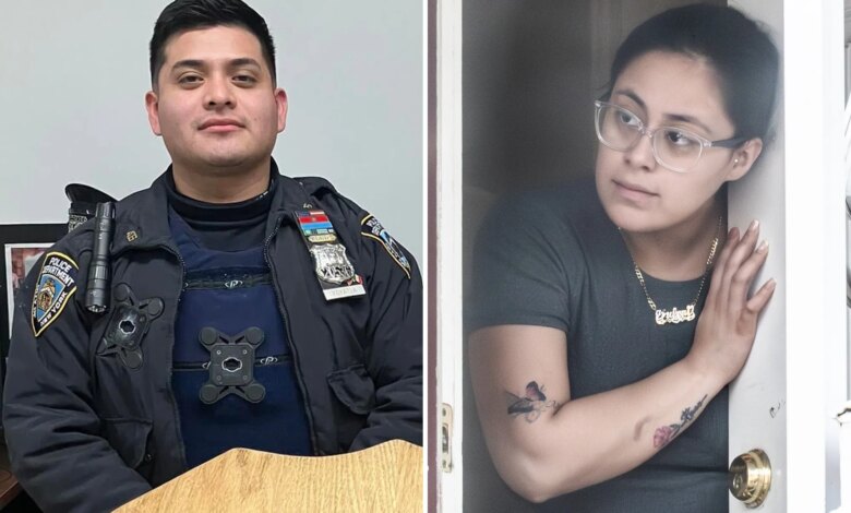 Bronx cops suspended for allegedly having sex in station house locker room — after video of steamy tryst sent to precinct