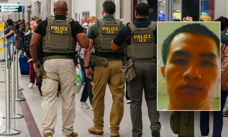 Xa Lee and ICE agents