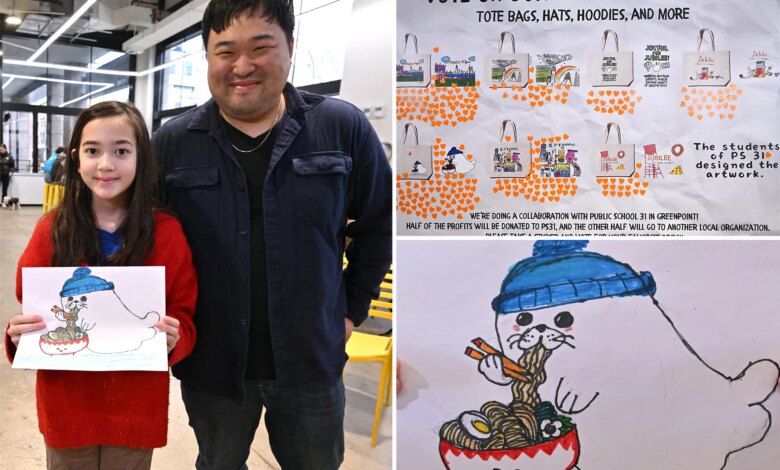How a fifth-grader's hand-drawn logo became trendy NYC nabe's hottest new design