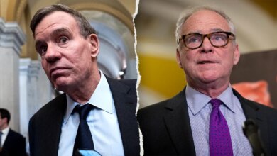 Mark Warner and Tim Kaine split