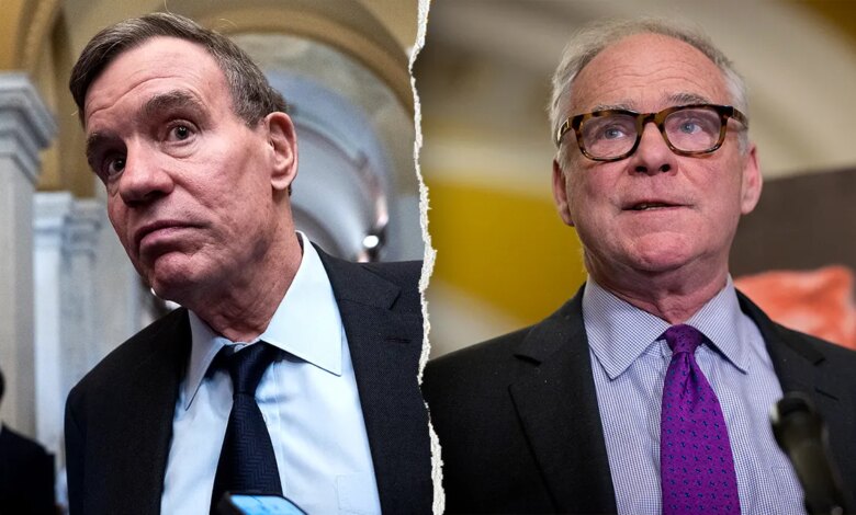 Mark Warner and Tim Kaine split