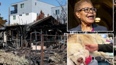 LA family who lost everything to homeless fire slam Karen Bass