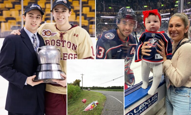 NJ morgue worker fired for leaking details about NHL star Johnny Gaudreau and his brother's death to group chat