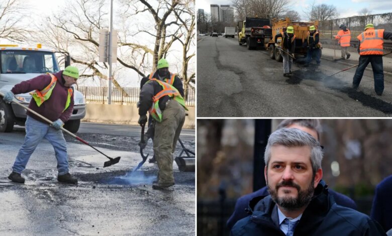 NYC pothole complaints surge to highest level in years