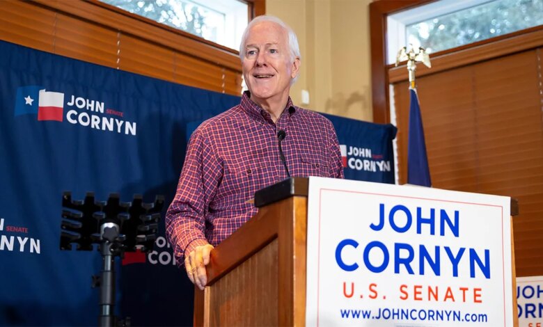 John Cornyn on campaign trail