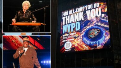 Thousands of New York's Finest turn out for 'Thank You, NYPD' concert at Madison Square Garden