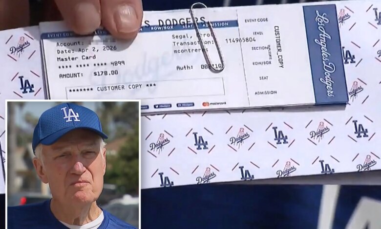 81-year-old Dodgers superfan can't access digital tickets