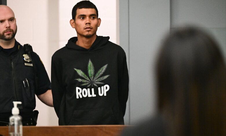 Accused drug dealer 'rolls up' to Long Island court with super conspicuous hoodie
