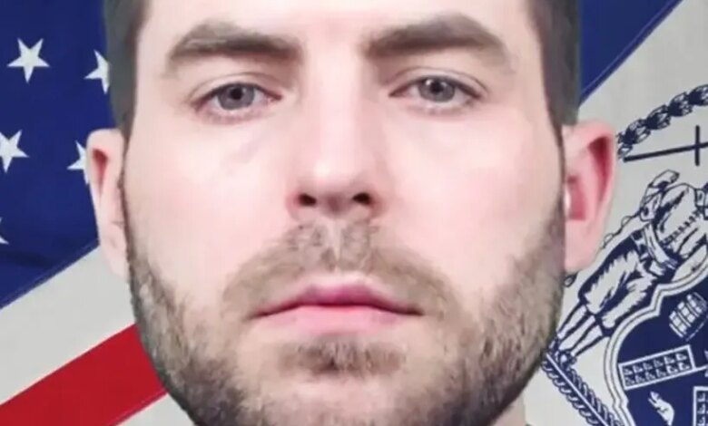 Portrait of slain NYPD officer Jonathan Diller.