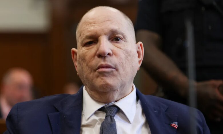 Harvey Weinstein appears in Manhattan Supreme Court during his retrial.