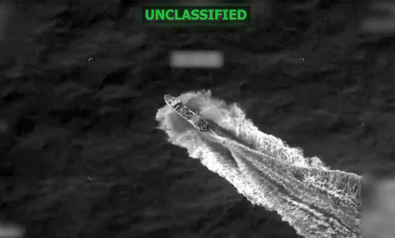 A suspected narco-trafficking boat was attacked by the Pentagon