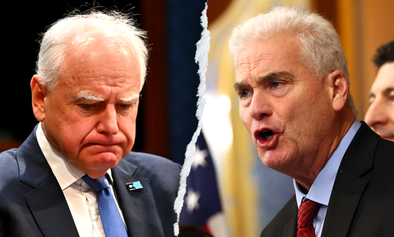 Tim Walz aside from Tom Emmer