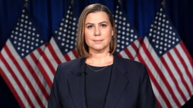 Sen. Elissa Slotkin rehearsing Democratic response in Wyandotte Michigan