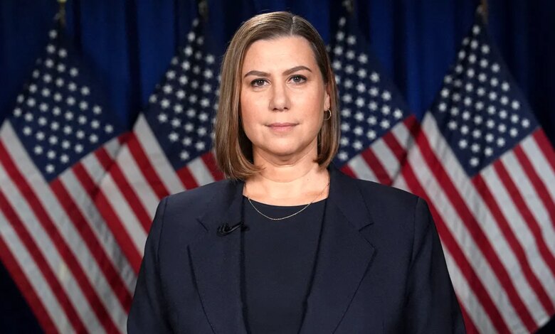 Sen. Elissa Slotkin rehearsing Democratic response in Wyandotte Michigan