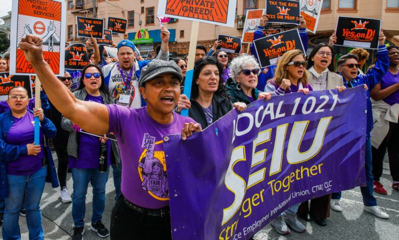 The SEIU declares war on California's tax base