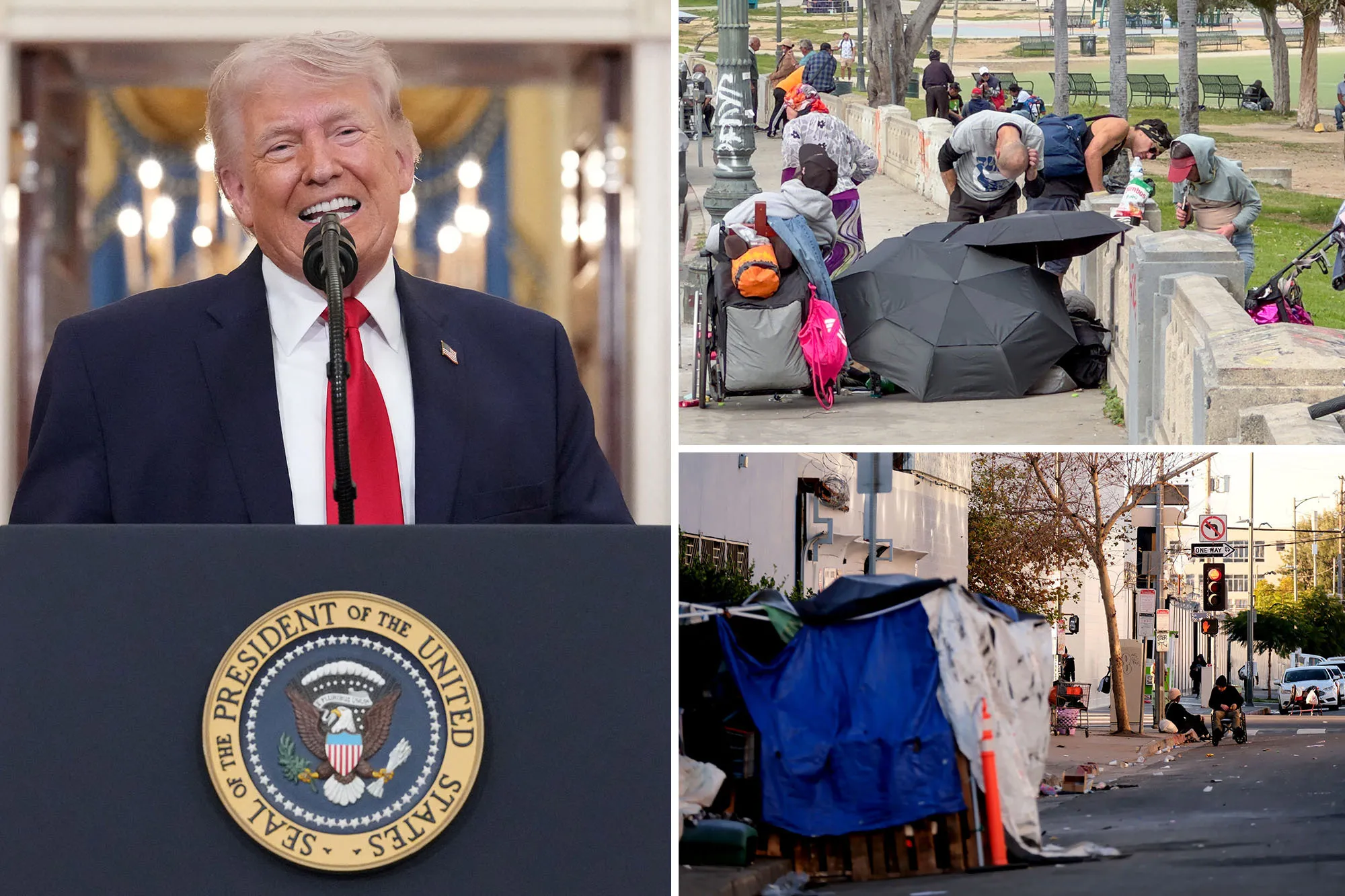 Trump blasts LA homeless agency's 'abysmal record' in plan to slash nearly $400M in federal funds