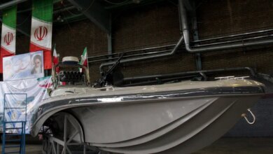 Iranian fast attack boat