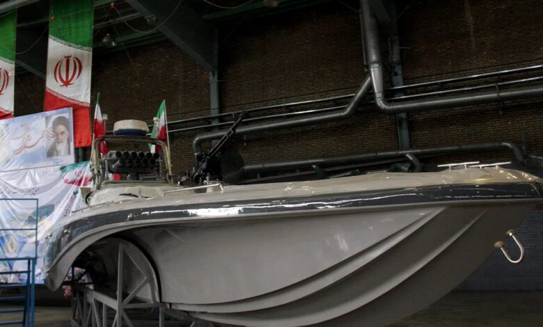Iranian fast attack boat