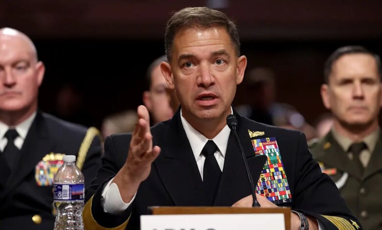 CENTCOM Commander Adm. Brad Cooper