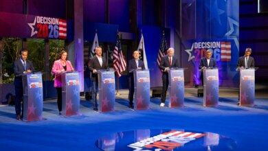 California Democrats back controversial policies during heated governor debate