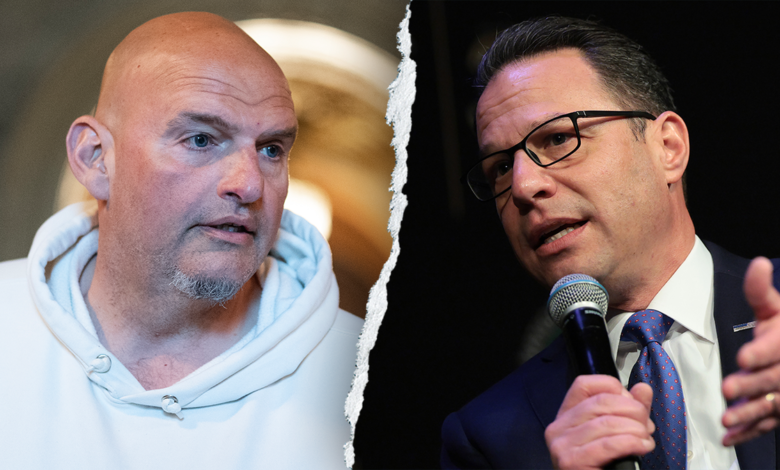 John Fetterman aside from Josh Shapiro