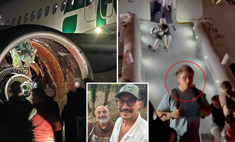 LA-bound family reveals gruesome moment plane struck person