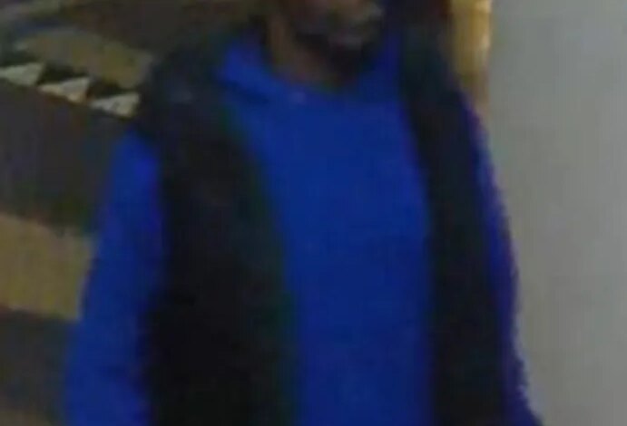 A crook was spotted stealing a motorized wheelchair from inside a building in the Bronx on April 21, 2026.