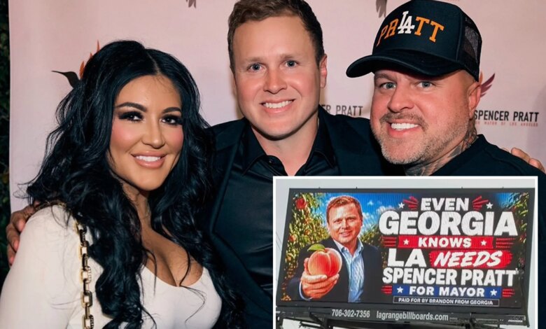 Spencer Pratt billboard pops up in Georgia