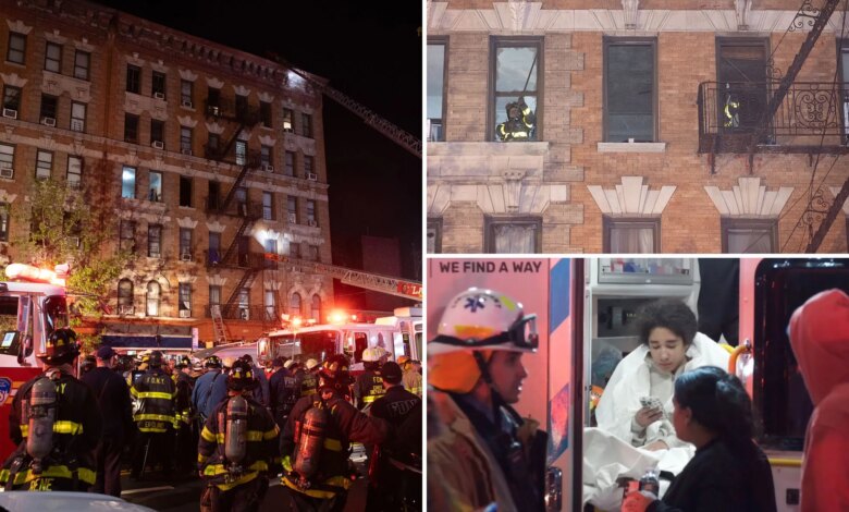 Three dead, more than a dozen injured in fire at Inwood building