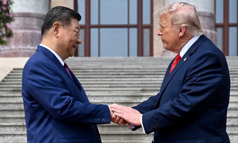 Chinese President Xi Jinping and U.S. President Donald Trump