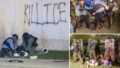 At least 20 protesters arrested at ICE detention center Delaney Hall as DHS vows 'ZERO tolerance for rioters'